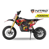 Tiger DLX 12" 1000W Kinder E-Dirtbike