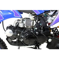 125cc JC125 17/14, 4-Gang Schalter Blau