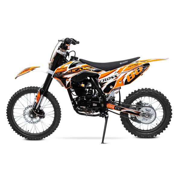 Hurricane V2 150ccm 5-Gang Manuel Kick-Start 19/16 Zoll